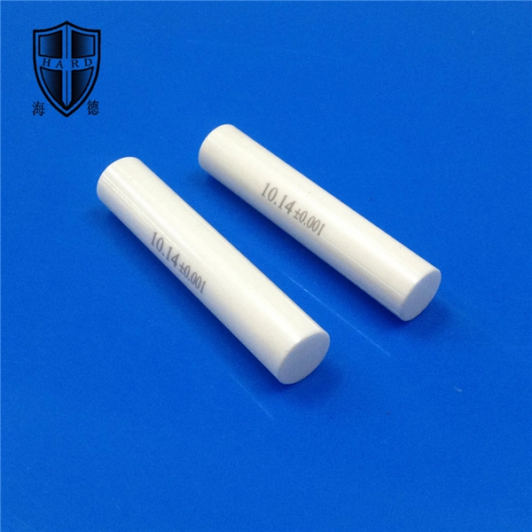 High Precision 0.001tolerance Alumina Ceramic Customized Rod Bar Pin Supplier